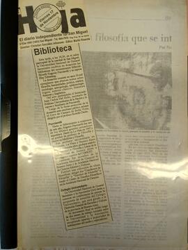 Recortes y separatas