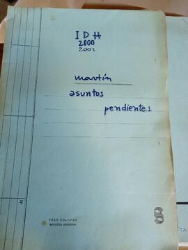 Planificaciones de Instituto de Desarrollo Humano (IDH) y Curso de Aprestamiento Universitario (CAU)