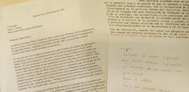 Borradores de cartas enviadas