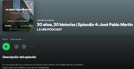 30 años, 30 historias . Episodio 4: José Pablo Martín